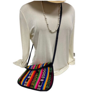 Guatemala Handcrafted Multicolor Crossbody Vibrant Bag